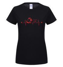 Load image into Gallery viewer, Boxer Heartbeat T-Shirt