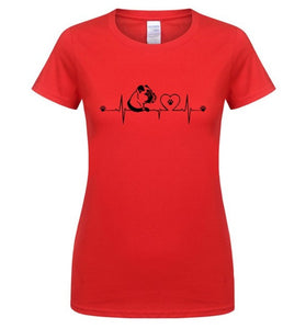 Boxer Heartbeat T-Shirt